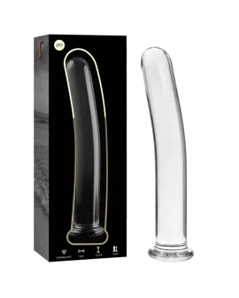 Ibiza Nebula Modell 9 - Borosilikatglas Dildo Klar 15,5 cm - Ø 2,5 cm