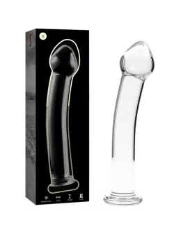 Nebula Series by Ibiza - Modell 11 Dildo Glas Klar 16 cm Ø 3 cm