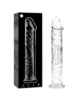 Nebula Series by Ibiza - Modell 12 Dildo Borosilikatglas Klar 17 cm Ø 3,5 cm
