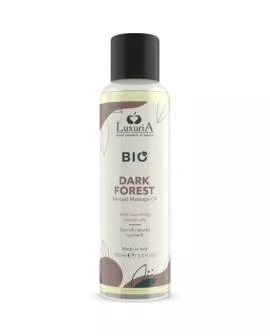 Intimateline Luxuria - Bio Dunkelwald Massageöl 100 ml