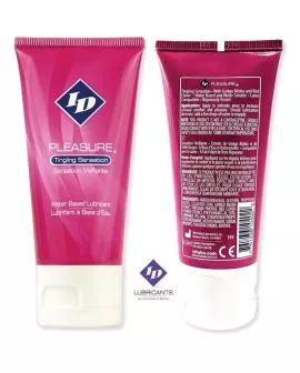 ID Pleasure - Wasserbasiertes Gleitgel Tingling Sensation Travel Tube 60 ml