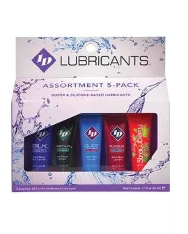 ID Juicy Lube - Sortiertes 5er Gleitgel Set 12 ml