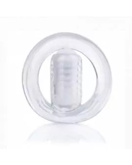 SCREAMING O - GO Q VIBE TRANSPARENTER VIBRATORRING