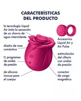 Satisfyer - Air Pulse Pro 2 Classic Blossom Vibrator