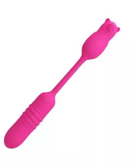 Pretty Love - Nobikuma Rosa Silikon-Vibrationsbullet