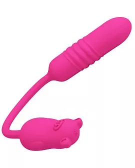 Pretty Love - Nobikuma Rosa Silikon-Vibrationsbullet