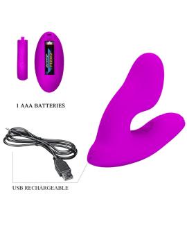 Pretty Love Melvin Klitoris-Massager mit Fernbedienung