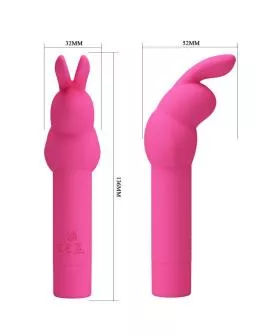 Pretty Love - Gerardo Fuchsia Rabbit Silikonvibrator