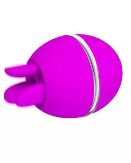Pretty Love Gemini Ball Lila - Runder Silikon-Vibrator