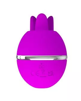 Pretty Love Gemini Ball Lila - Runder Silikon-Vibrator