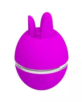 Pretty Love Gemini Ball Lila - Runder Silikon-Vibrator