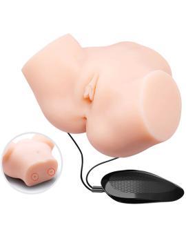 CRAZY BULL - REALISTISCHER VAGINA- UND ANUS-VIBRATOR SAMANTHA