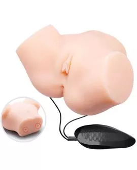 CRAZY BULL - REALISTISCHER VAGINA- UND ANUS-VIBRATOR SAMANTHA