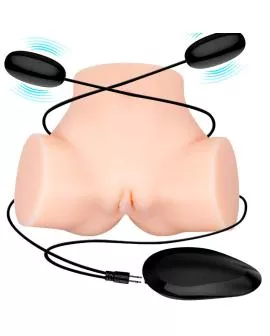 CRAZY BULL - REALISTISCHER VAGINA- UND ANUS-VIBRATOR SAMANTHA