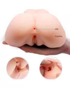 CRAZY BULL - Realistische Vagina- und Anus-Doppelvibration