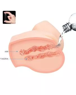 CRAZY BULL - Realistische Vagina- und Anus-Doppelvibration
