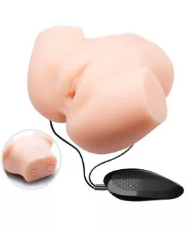 CRAZY BULL - Realistische Vagina- und Anus-Doppelvibration