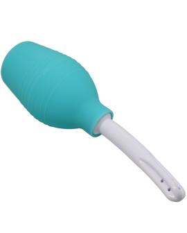 MR PLAY - ANAL-BIRNE-BLAUE GUMMI-DUSCHE