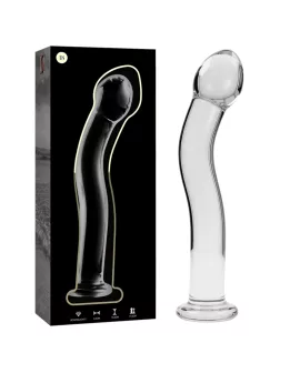 Nebula Series by Ibiza - Modell 18 Dildo Borosilikatglas Klar 18,5 cm