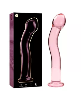 Nebula Series by Ibiza - Modell 18 Glas-Dildo Rosa 18,5 cm
