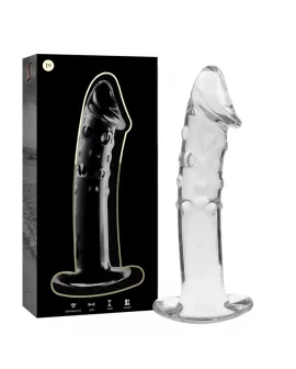 Nebula Series by Ibiza - Modell 19 Dildo Borosilikatglas Klar 18,5 cm - Ø 4 cm