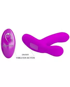 Pretty Love - Geri Klitoris-Massager Rosa Fernbedienung