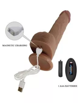 Pretty Love - Tommy Realistischer Dildo-Vibrator 22,5 cm