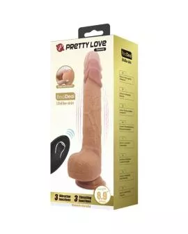 Pretty Love - Tommy Realistischer Dildo-Vibrator 22,5 cm