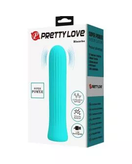 Pretty Love - Blanche blauer Stimulator-Vibrator