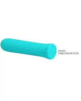 Pretty Love - Blanche blauer Stimulator-Vibrator