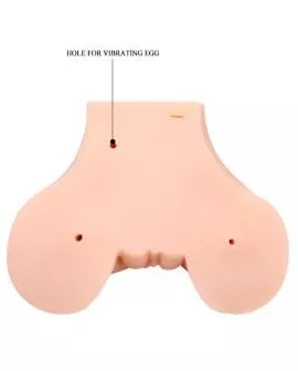 CRAZY BULL - VAGINA UND ANUS MIT REALISTISCHEM NETZ MIT VIBRATION