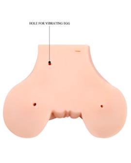 CRAZY BULL - VAGINA UND ANUS MIT REALISTISCHEM NETZ MIT VIBRATION