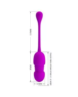 Pretty Love Callie Purple - Wiederaufladbares Vibrations-Ei