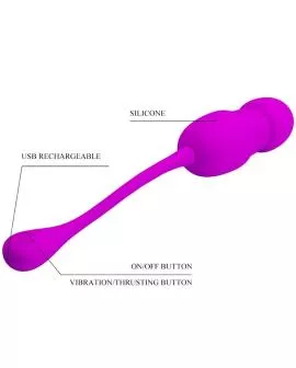 Pretty Love Callie Purple - Wiederaufladbares Vibrations-Ei