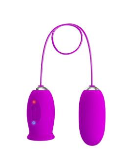 Pretty Love Daisy Dual Egg - Wiederaufladbarer Vibrator Lila