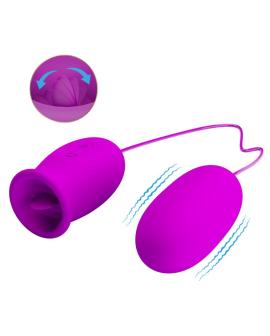Pretty Love Daisy Dual Egg - Wiederaufladbarer Vibrator Lila