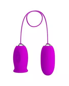 Pretty Love Daisy Dual Egg - Wiederaufladbarer Vibrator Lila