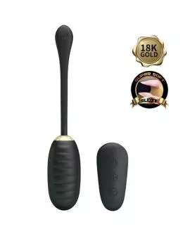 Pretty Love Doreen Luxury - Wiederaufladbares Vibrations-Ei Schwarz