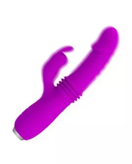 PRETTY LOVE - DOROTHY PURPLE WIEDERAUFLADBARER KANINCHENVIBRATOR