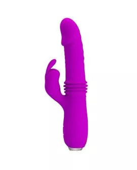 PRETTY LOVE - DOROTHY PURPLE WIEDERAUFLADBARER KANINCHENVIBRATOR