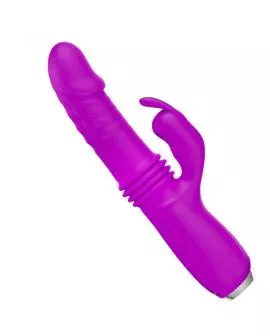 PRETTY LOVE - DOROTHY PURPLE WIEDERAUFLADBARER KANINCHENVIBRATOR