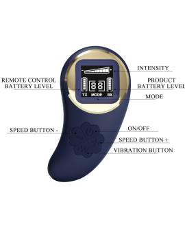 Pretty Love - Vivian Blue Vibrations-Ei mit Fernbedienung