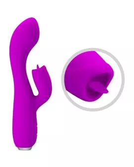 Pretty Love Gloria - Wiederaufladbarer Kaninchenvibrator Lila