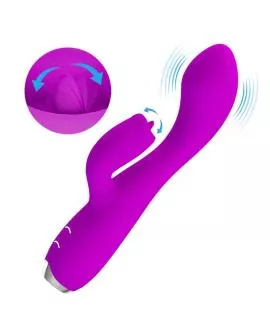 Pretty Love Gloria - Wiederaufladbarer Kaninchenvibrator Lila