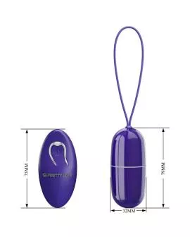 Pretty Love Arvin Youth Vibrator mit Fernbedienung - Violett
