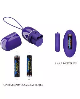Pretty Love Arvin Youth Vibrator mit Fernbedienung - Violett