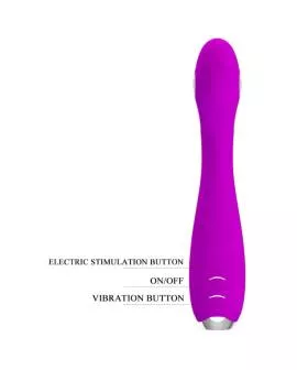 Pretty Love Hector - Elektroschock-Vibrator Wiederaufladbar Lila