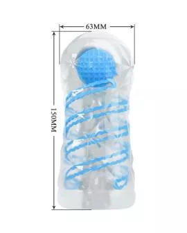 Pretty Love - Kleiner Masturbator mit Blauen Spiralen