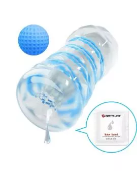 Pretty Love - Kleiner Masturbator mit Blauen Spiralen