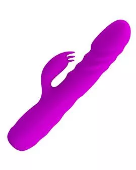 Pretty Love Melanie Purple - wiederaufladbarer Kaninchenvibrator
